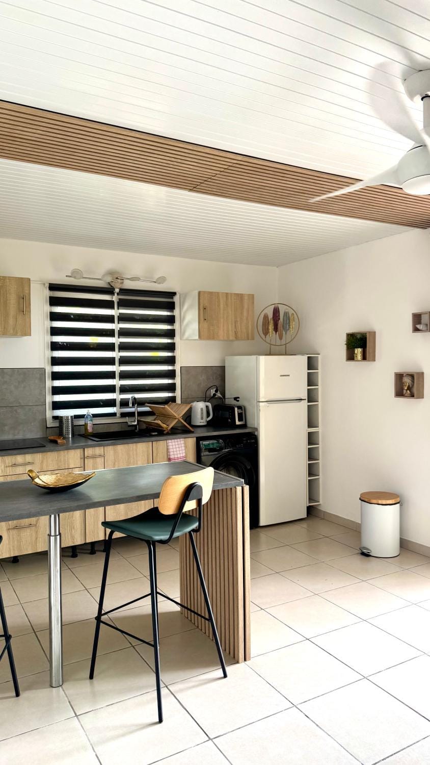 Kitchen or kitchenette, Dining area, oven, stove
