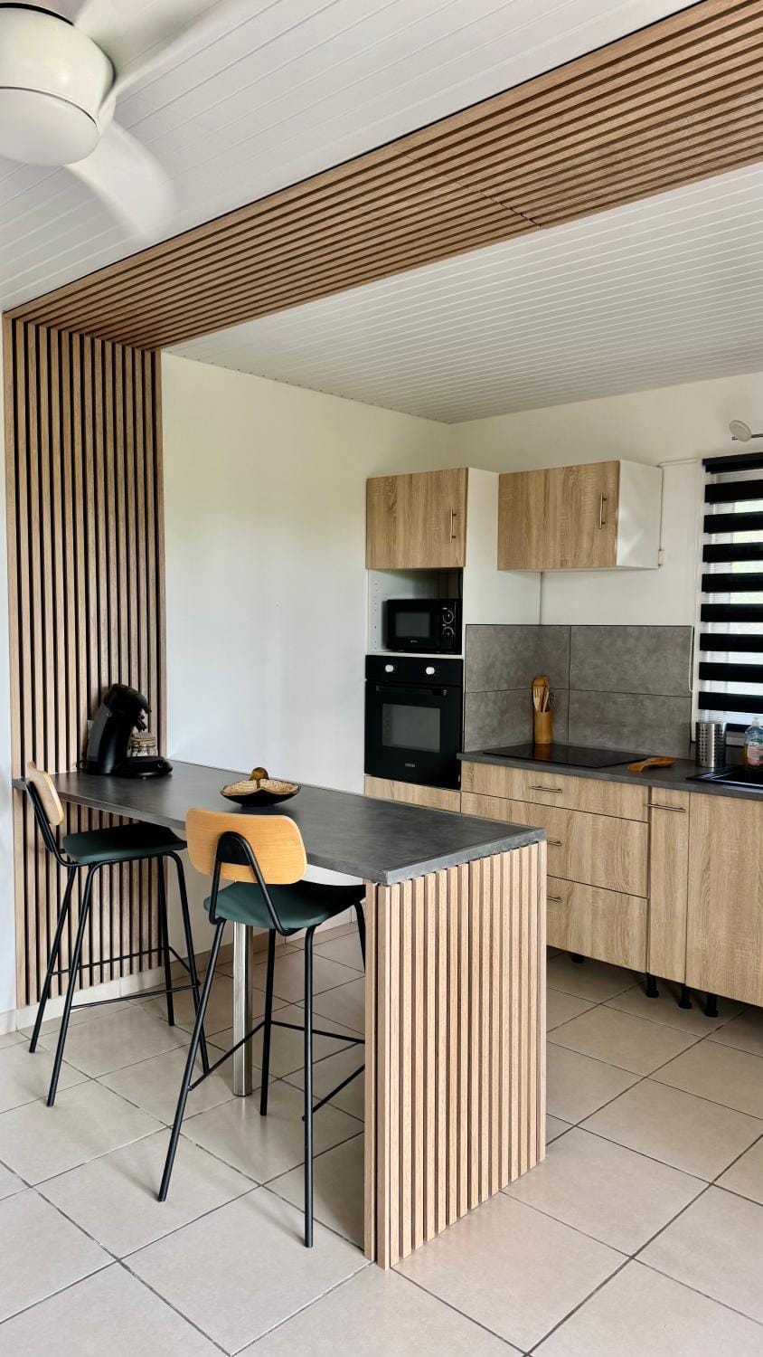 Kitchen or kitchenette, Dining area, oven, stove