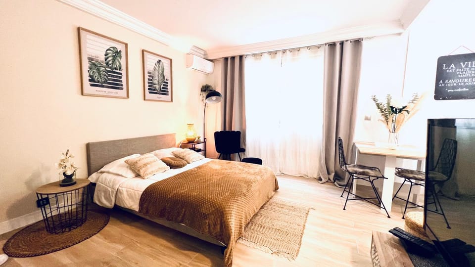 LE MIRAMAR Nice - Clim, Parking, Wifi et piscine Apartment in Nice