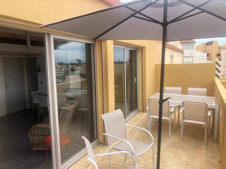 Appartement T1 Mezzanine 4 pers avec Clim et Parking à Port Leucate - FR-1-81-536 Apartment in Leucate