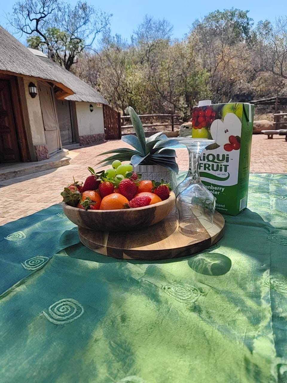 Day, Food and drinks, Garden view