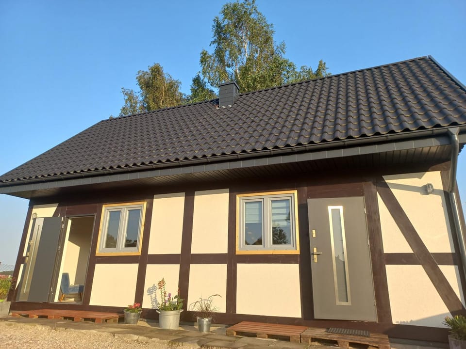 Zagroda Nadmorska Brzezina Nature lodge in Pomeranian Voivodeship