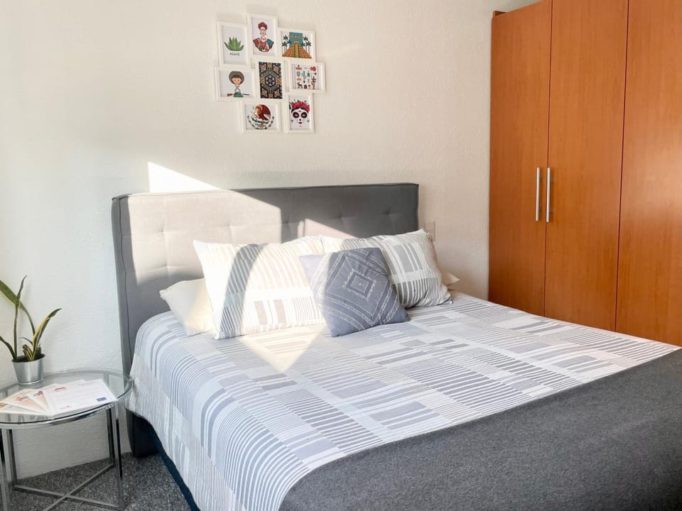 Bed, Bedroom, wardrobe