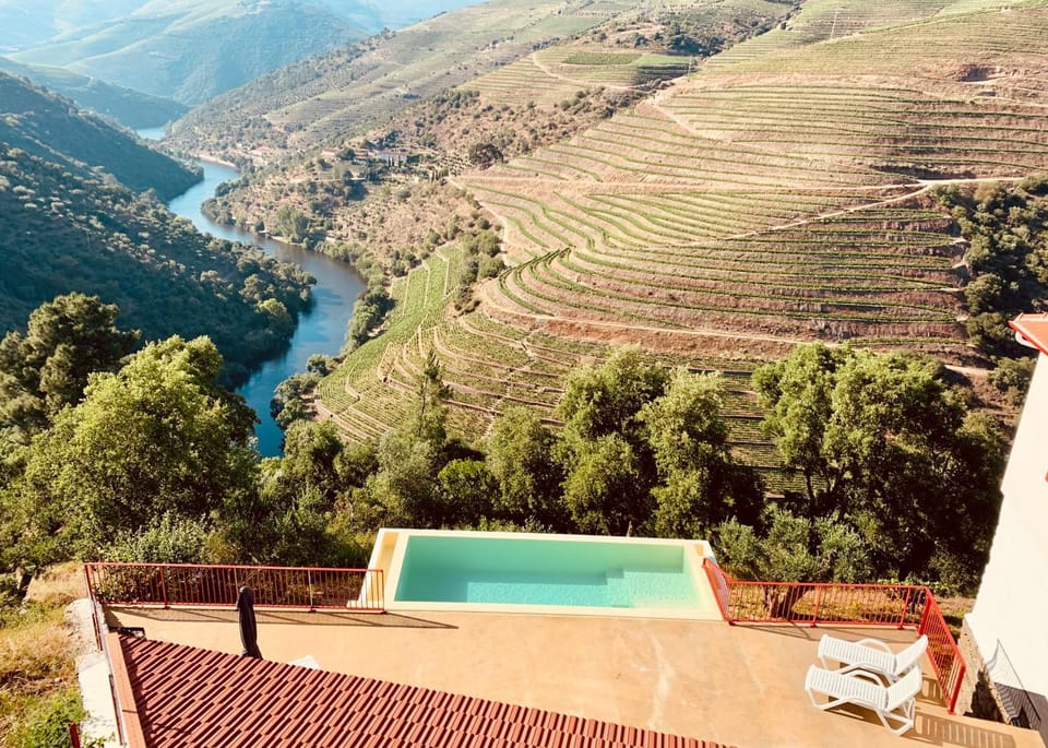 Natural landscape, River view, Swimming pool