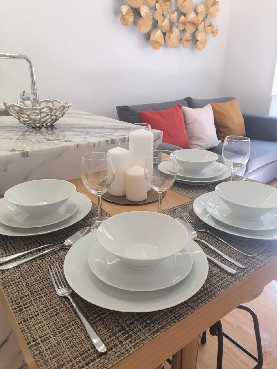 Living room, Dining area