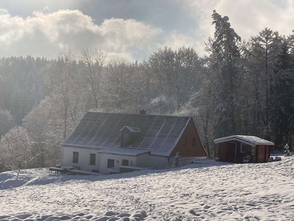 Property building, Neighbourhood, Winter