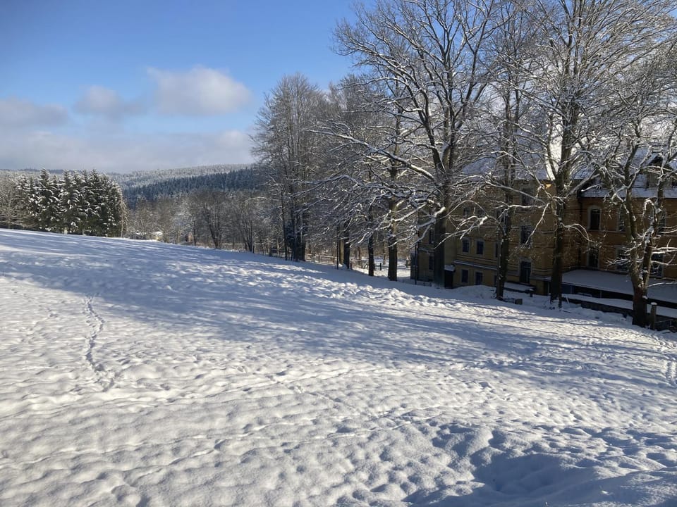 Natural landscape, Winter, Hiking