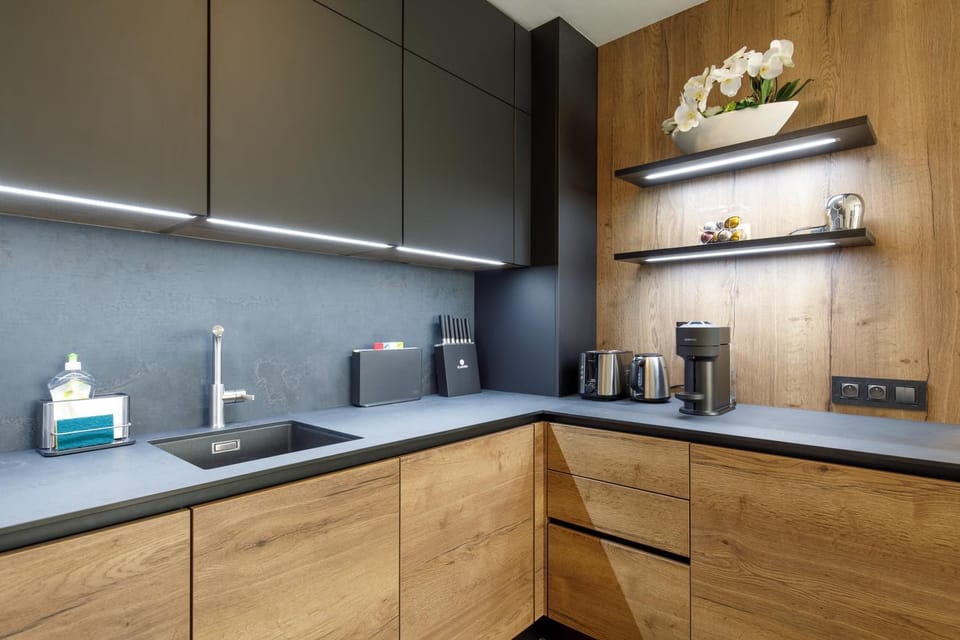 Coffee/tea facilities, Kitchen or kitchenette