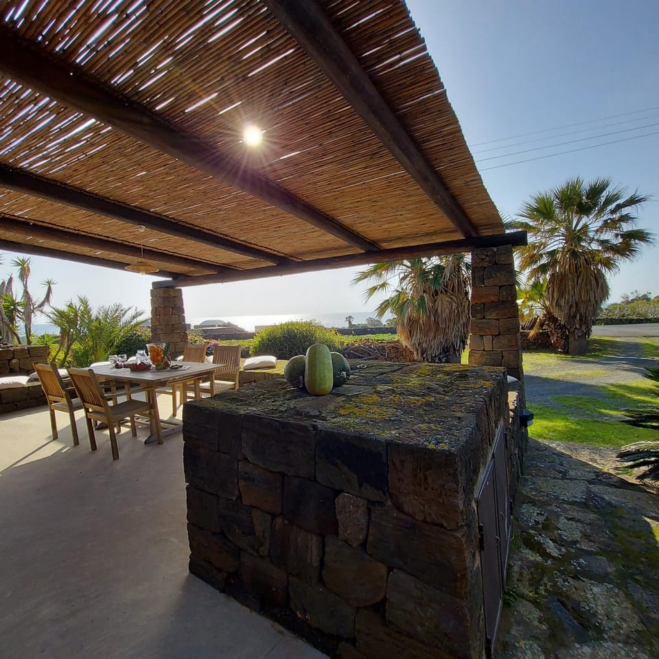 Property building, Patio