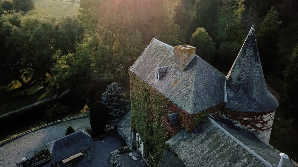 Glamping Chateau de La Chapelle Luxury tent in Belgium