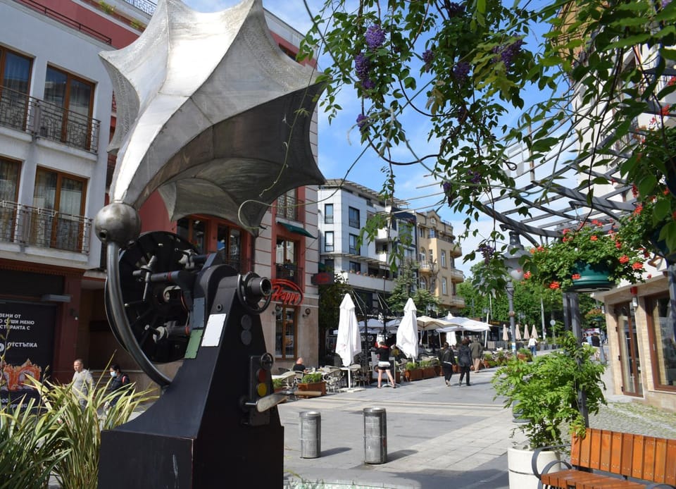 Top center apartment Gramophone with private parking Apartment in Burgas