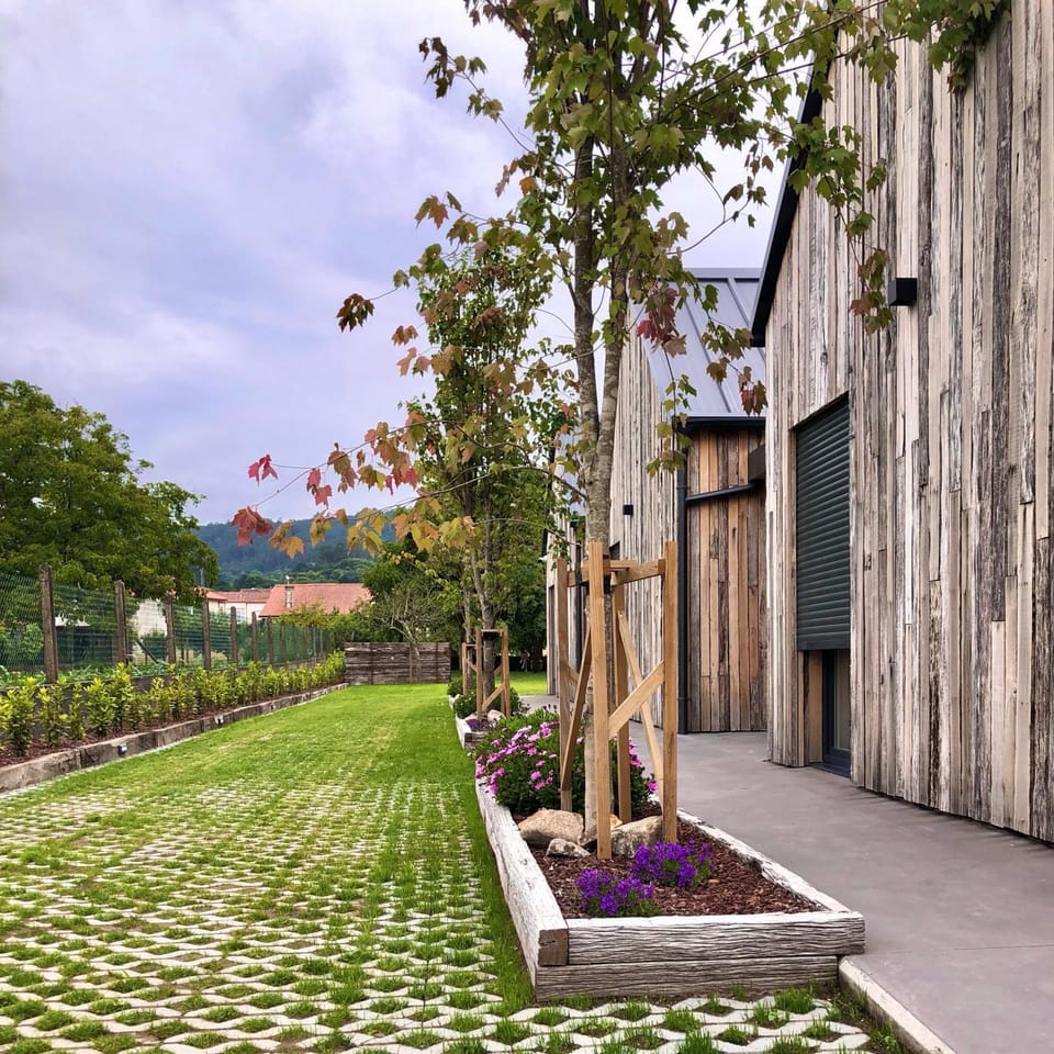 Property building, Garden