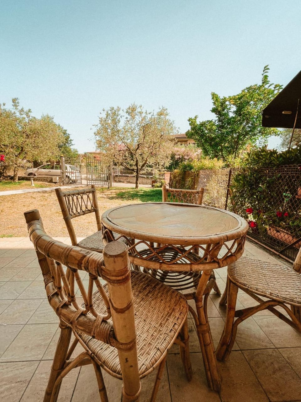 Patio, Garden, Garden view