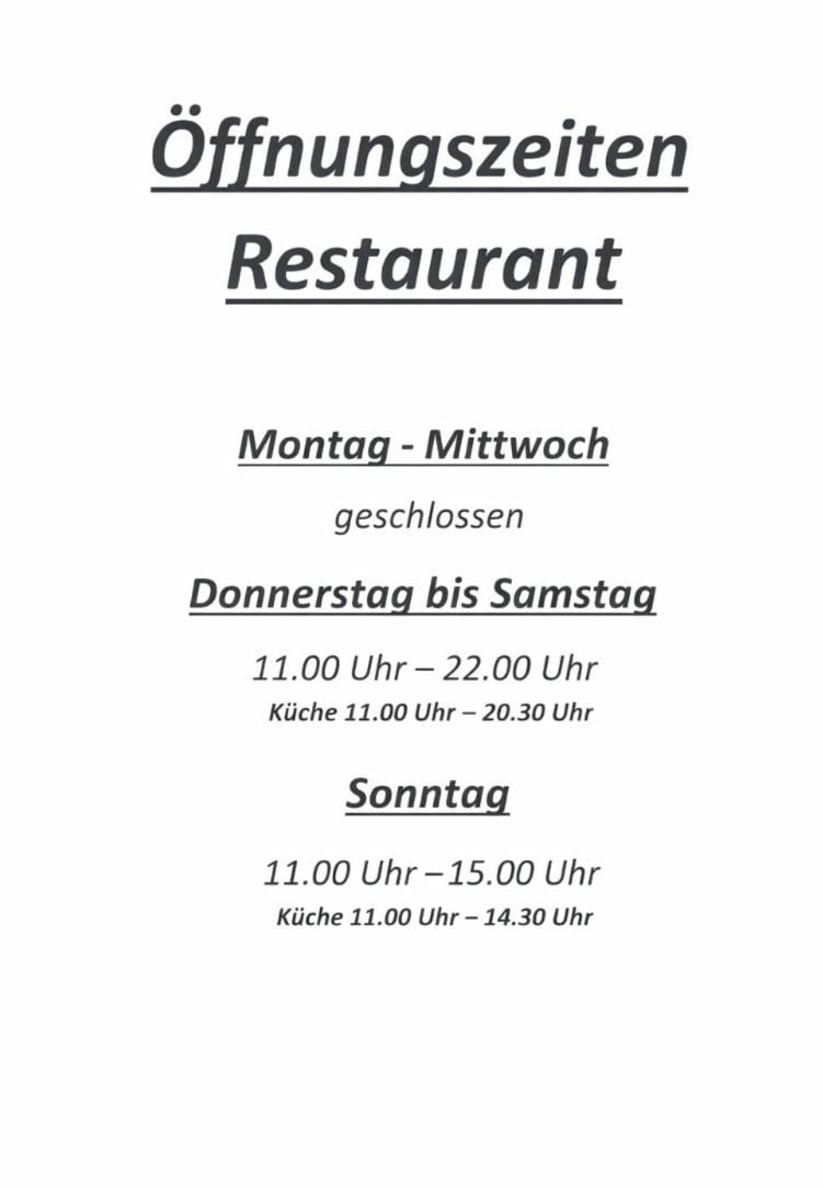 Restaurant/places to eat