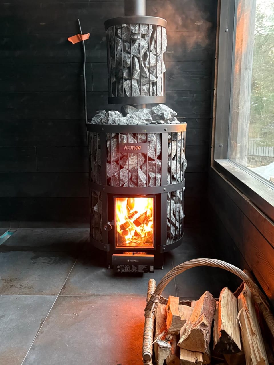 Sauna, Sunset