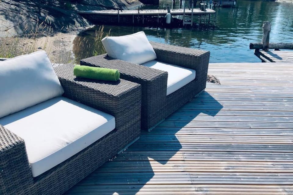 Natural landscape, Summer, Seating area, Sea view, Sunset, sunbed