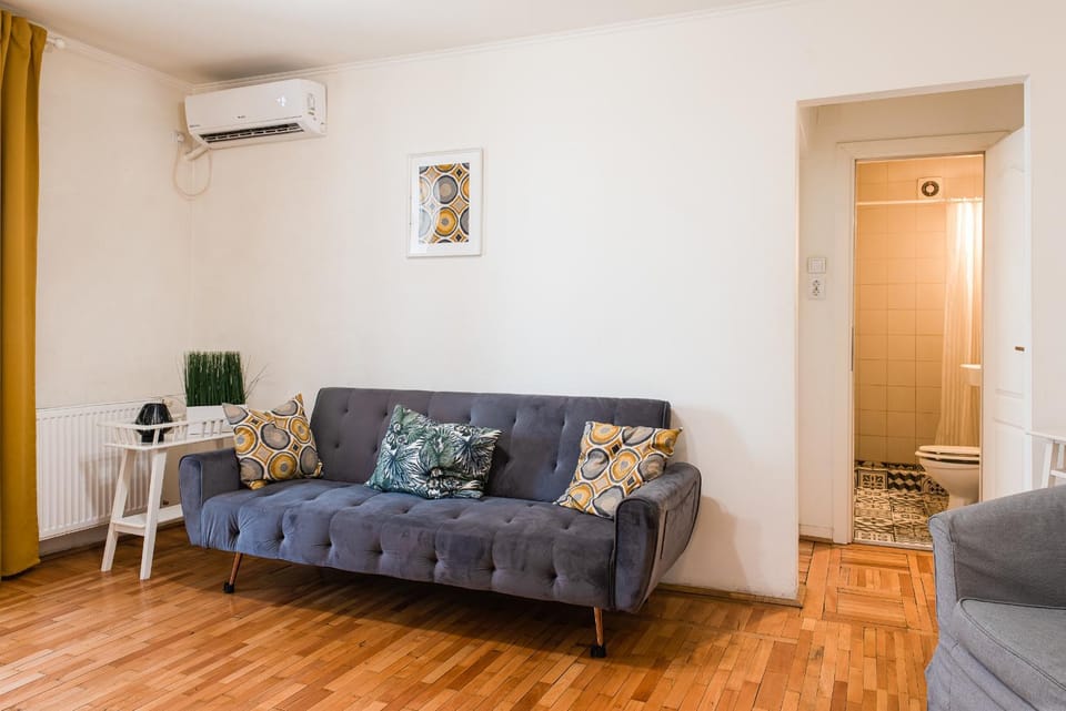 Living room, Seating area, air conditioner