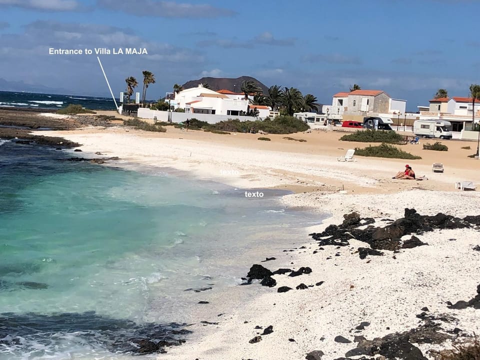 Property building, Nearby landmark, Beach