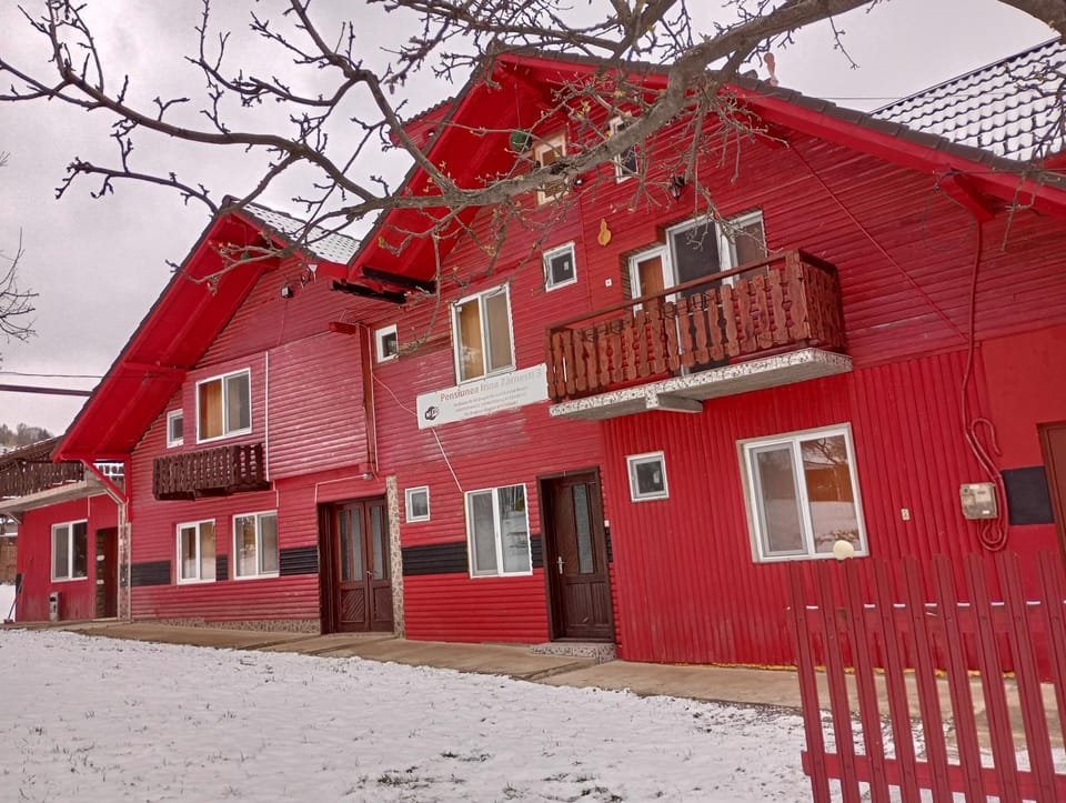 Property building, Day, Winter