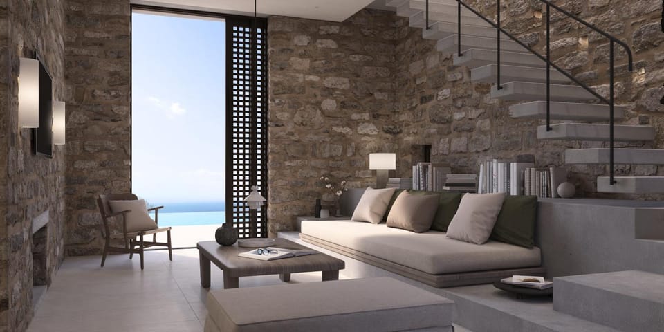 Living room, Sea view