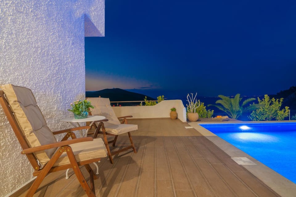 Patio, Sea view, Swimming pool