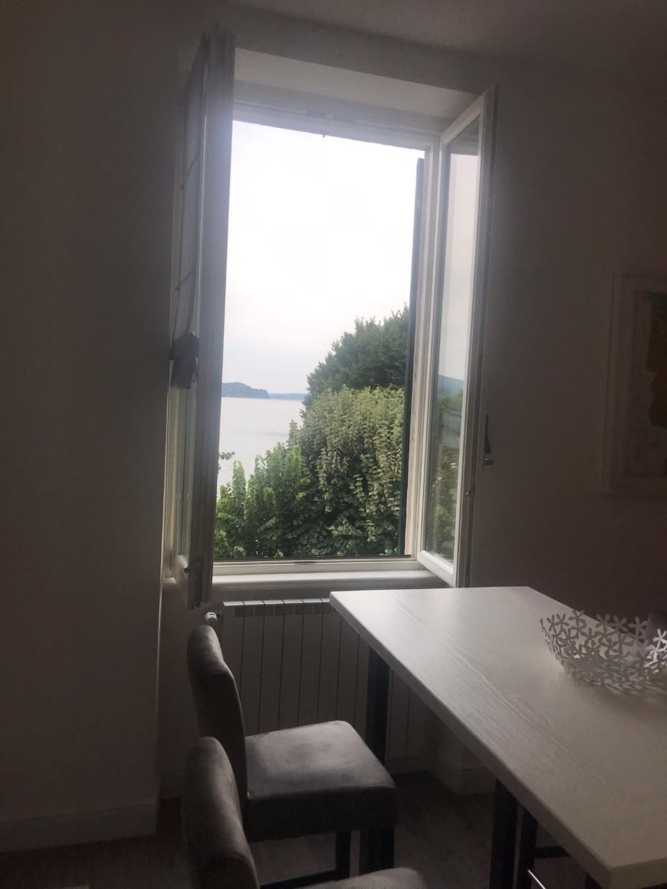 Natural landscape, Living room, Dining area