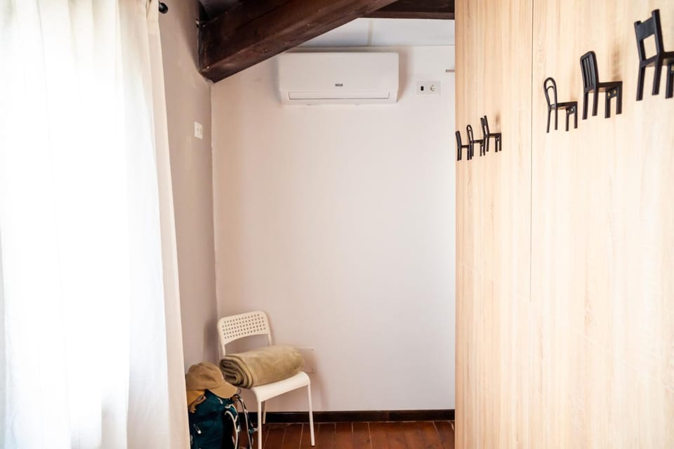 wardrobe, air conditioner