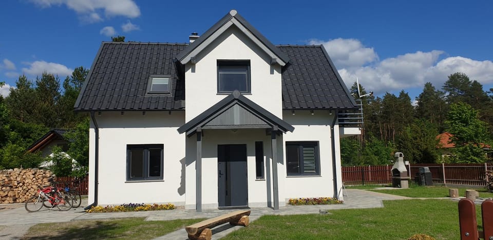 Mazury domek całoroczny przy lesie, jezioro Villa in Poland