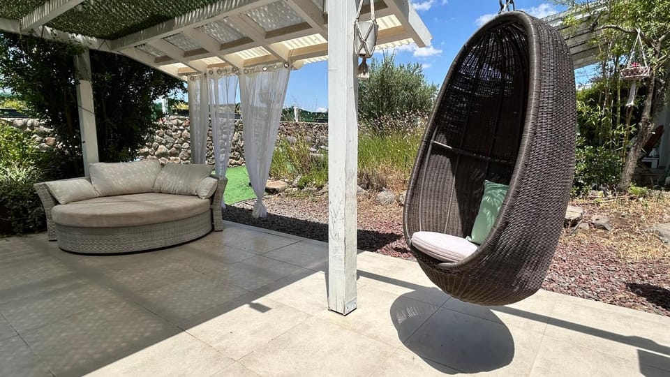 Patio, Day, Garden, Seating area, Garden view