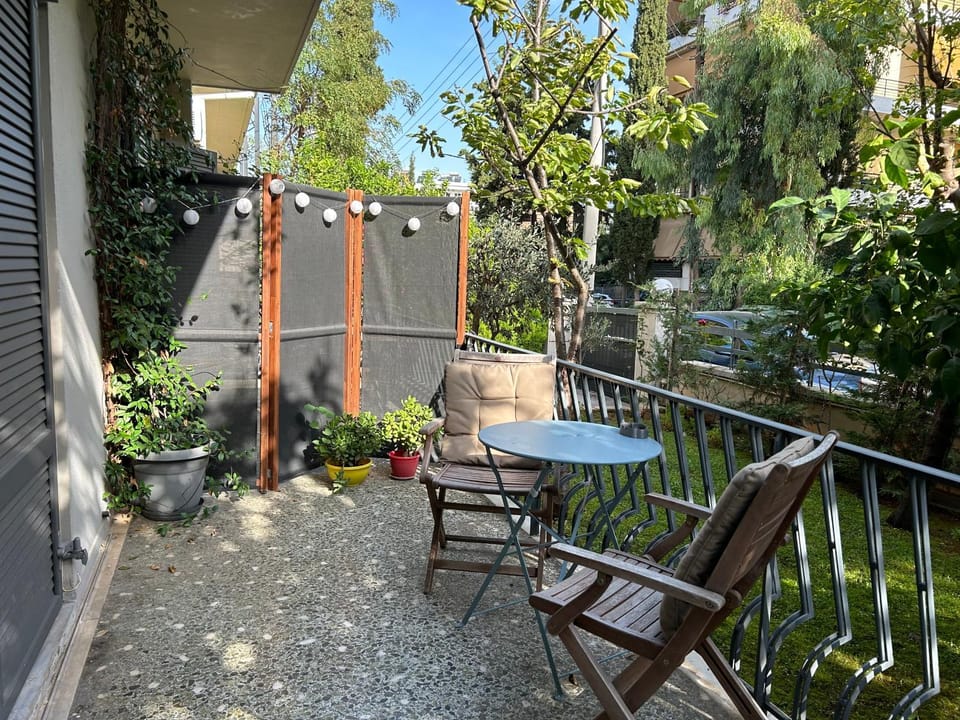 Balcony/Terrace, Garden view