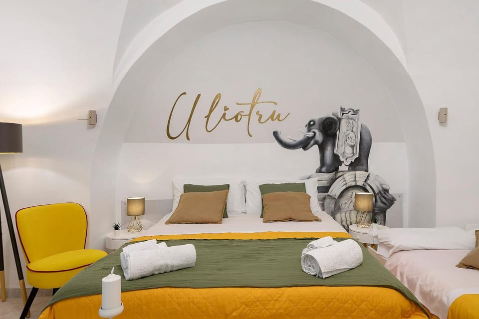 Property building, Living room, Bedroom