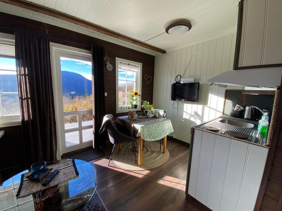 TV and multimedia, Kitchen or kitchenette, Dining area, stove