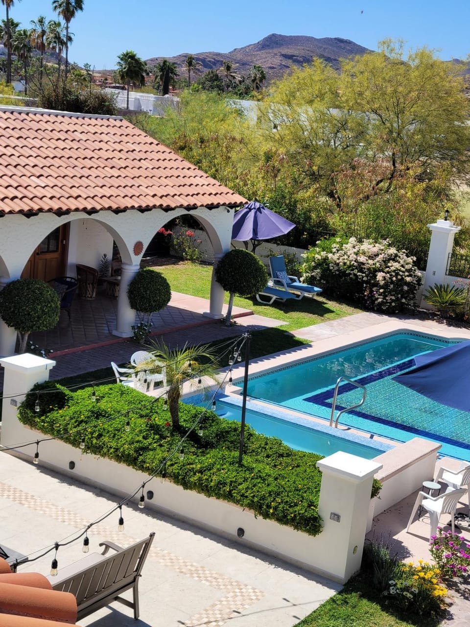 Pool view, Swimming pool