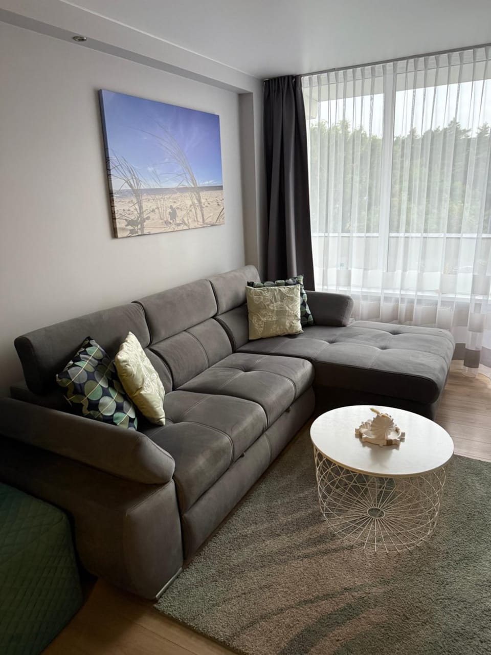 Bed, Living room, Photo of the whole room