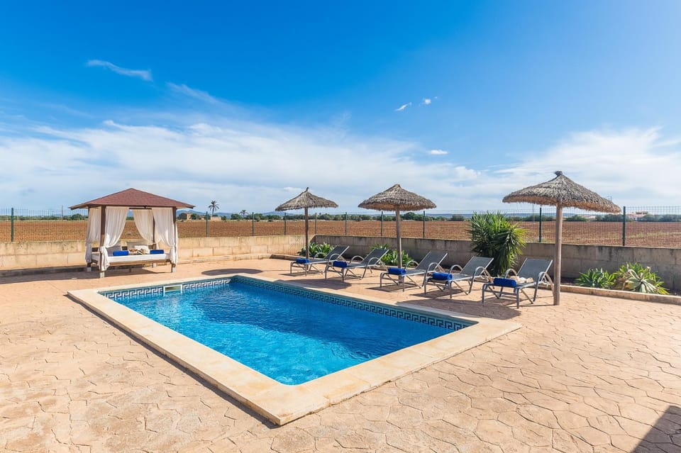 Natural landscape, Balcony/Terrace, Pool view, Swimming pool, sunbed