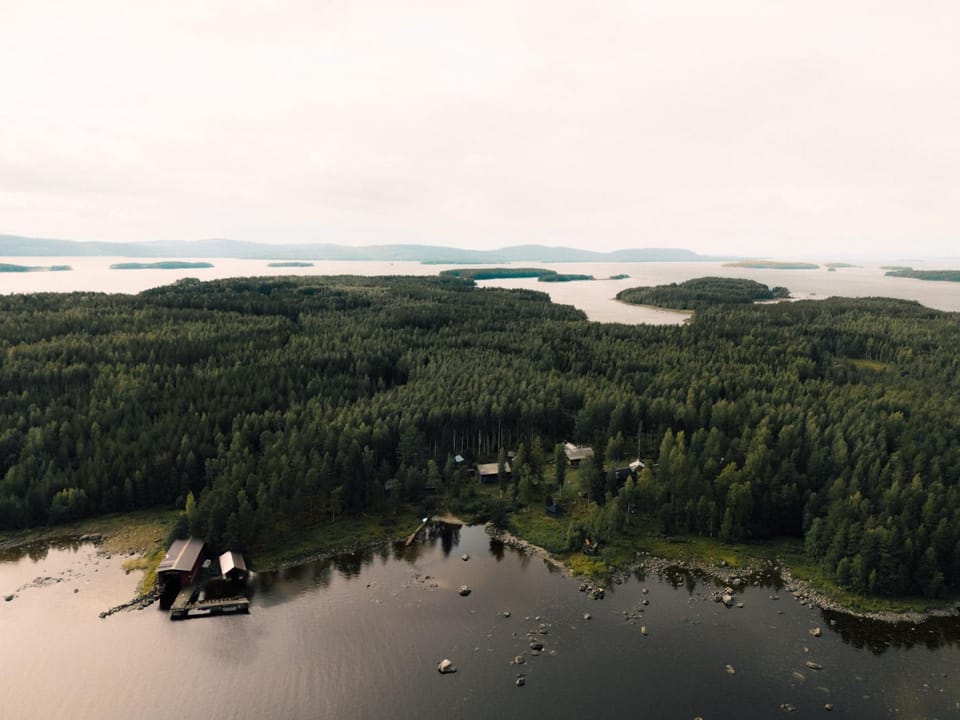 Natural landscape, Bird's eye view, Lake view