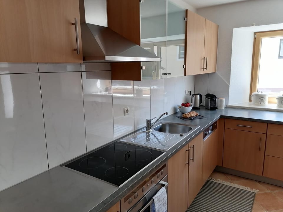 Kitchen or kitchenette, Communal kitchen, Food, stove