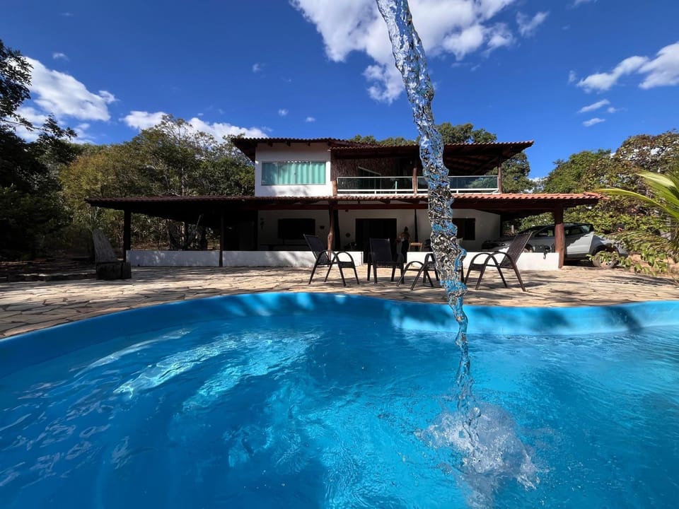 Casa com piscina em São Jorge Go Villa in State of Goiás