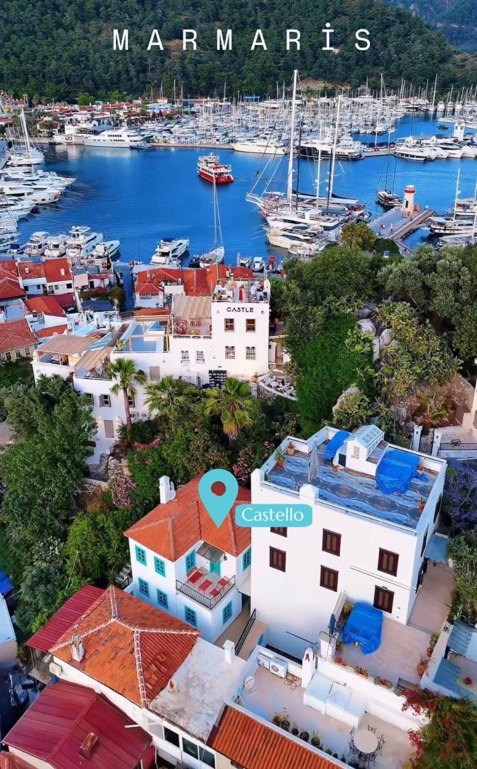 Property building, Bird's eye view, Location