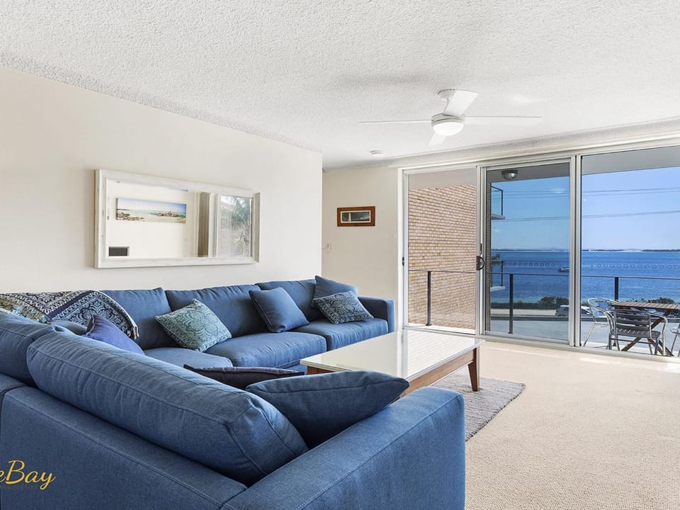 Living room, Seating area, Sea view