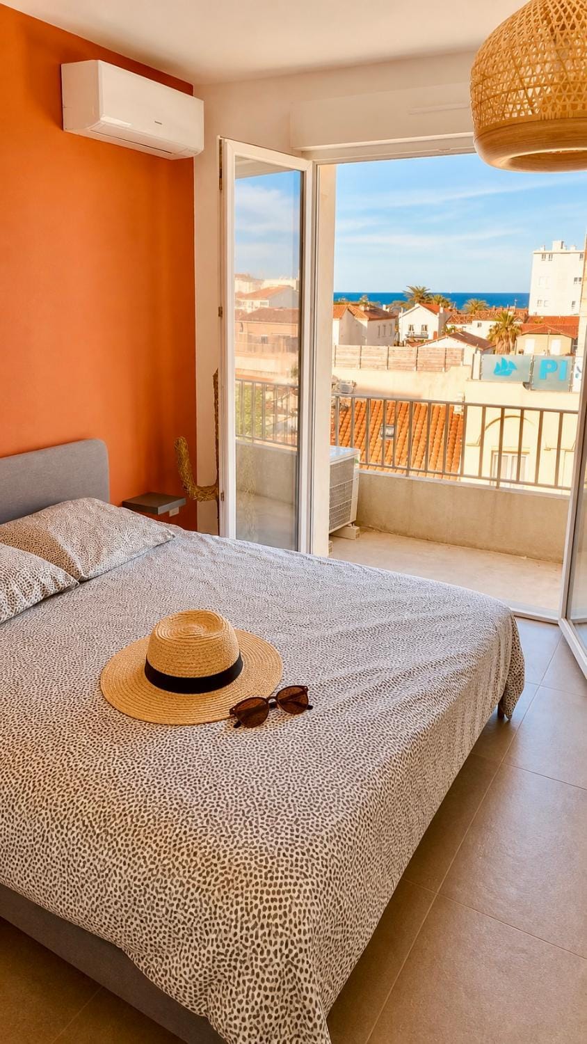 "ZEN" 100m de la plage avec parking, vue mer et vue montagne Apartment in Canet-en-Roussillon