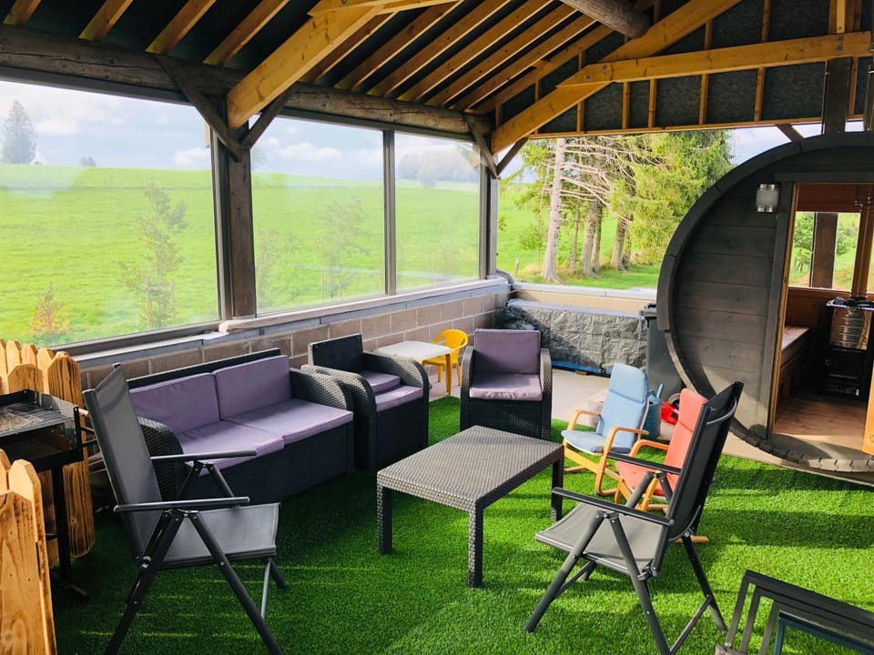 Patio, Garden, Balcony/Terrace, Living room, Garden view