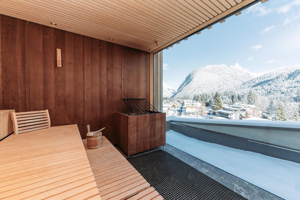 Sauna, Mountain view