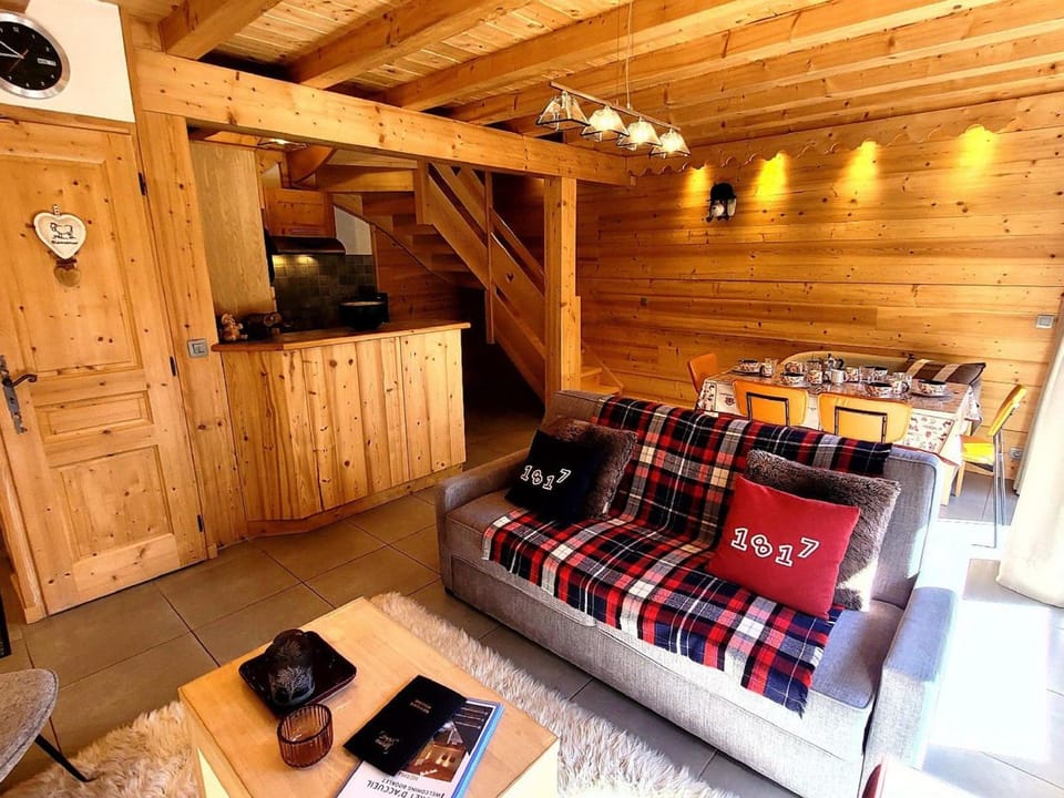 Duplex montagnard 3* aux Gets avec terrasse et parking Apartment in Les Gets