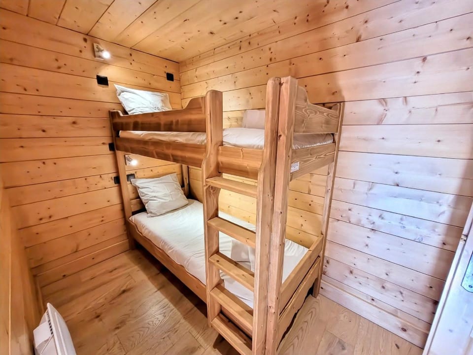 Spacieux T3+cabine au cœur des Gets, 7 pers, proche pistes, confort - FR-1-598-83 Cabin in Les Gets