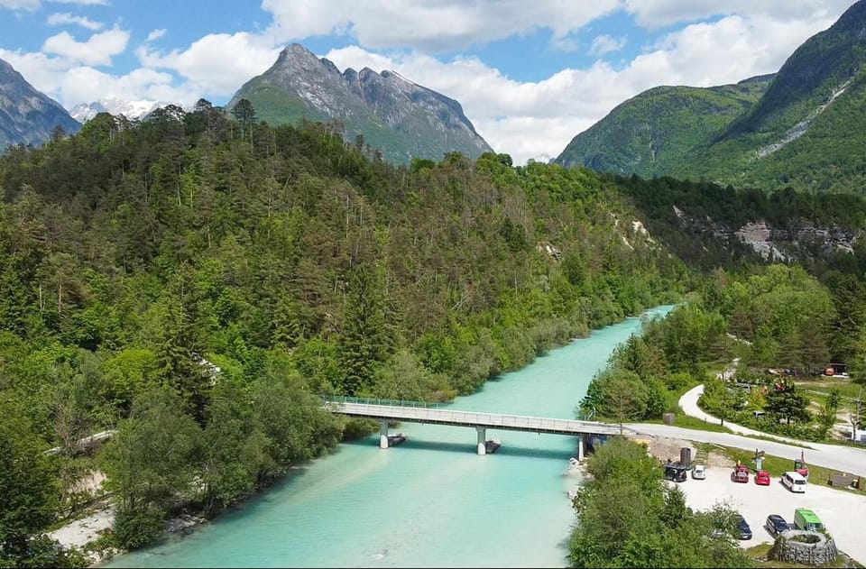 Natural landscape, Bird's eye view, Mountain view, River view