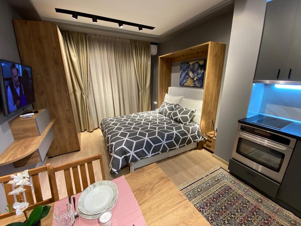Bed, TV and multimedia