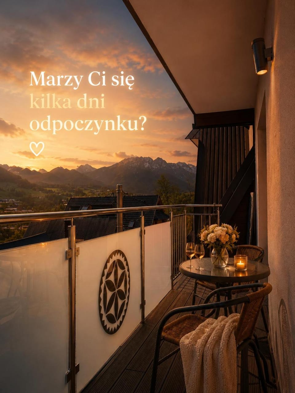 Apartament Queen 1 z Jacuzzi i widokiem na Tatry Apartment in Zakopane