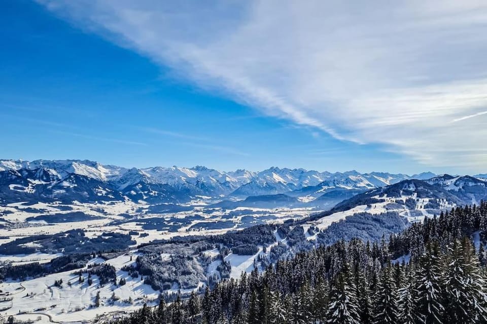 Natural landscape, Winter, Hiking, Mountain view