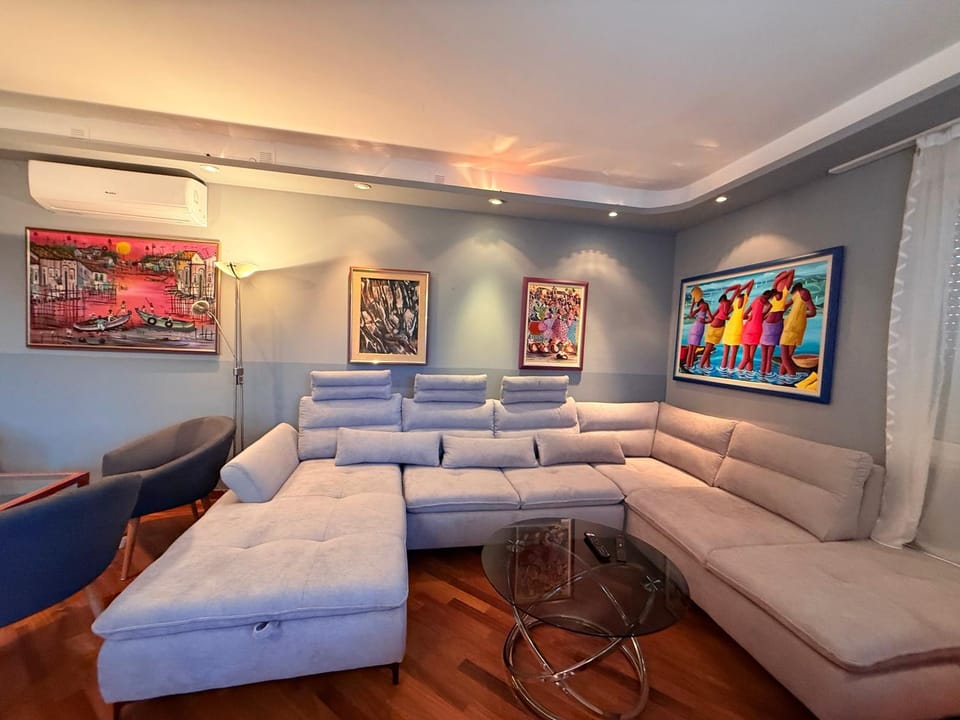 TV and multimedia, Living room, Seating area, air conditioner